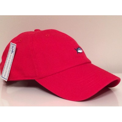 Southern Tide Small Fish EMB Hat Cap $30 NWT Red M  eb-26215423
